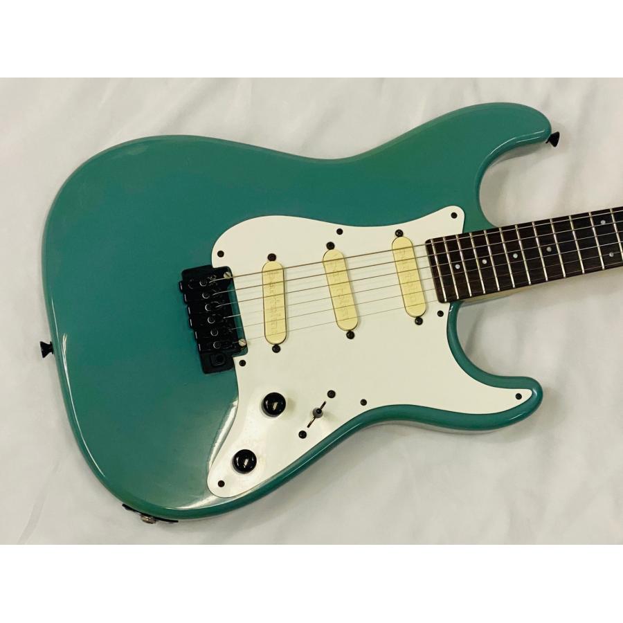 Moon SST-176B(3X) SG/R BK ムーン ストラトタイプ サーフグリーン