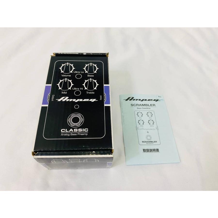 アンペグ スクランブラー ベース オーバードライブ エフェクター 中古