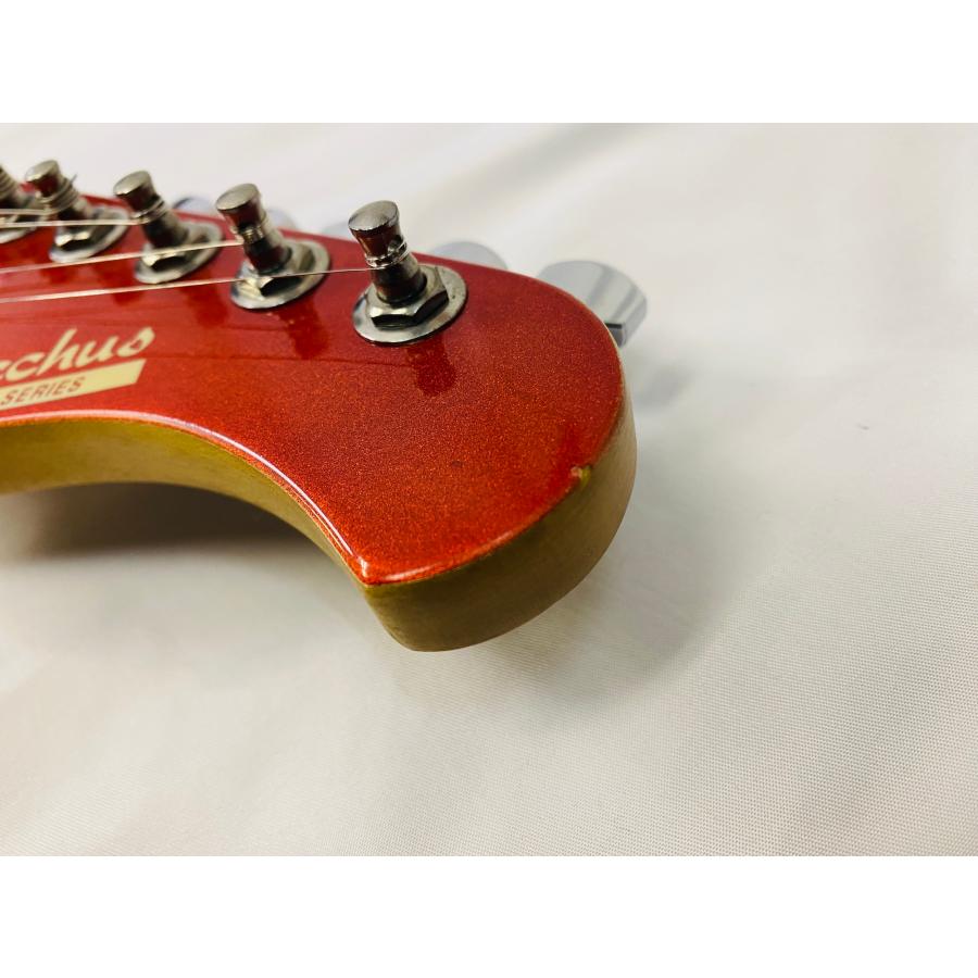 Bacchus BMS-1R  バッカス　ムスタングモデル　ほぼ未使用品！　超美品！ Bacchus BMS-1-RSM/M-TTPG エレキギター初心者14点セット 【VOXアンプ