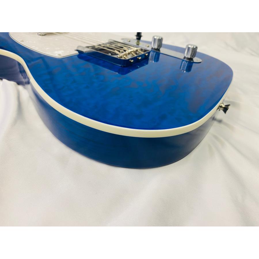 Fender ISHIBASHI FSR MIJ Traditional 60s Custom TL Quilted Maple Ash Back Translucent Blue フェンダー ジャパン テレキャスターの画像