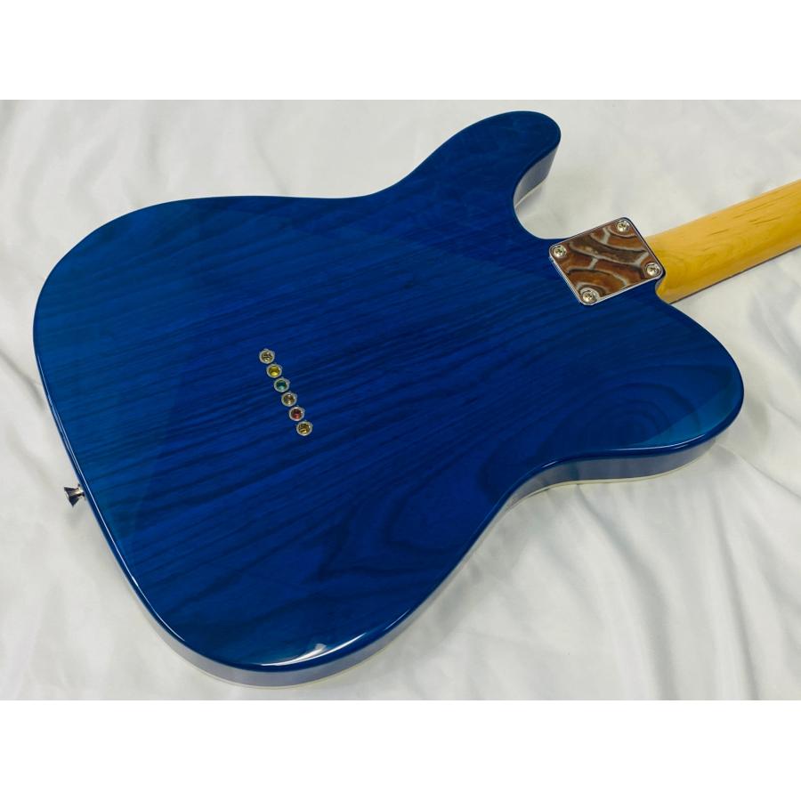 Fender ISHIBASHI FSR MIJ Traditional 60s Custom TL Quilted Maple Ash Back Translucent Blue フェンダー ジャパン テレキャスターの画像