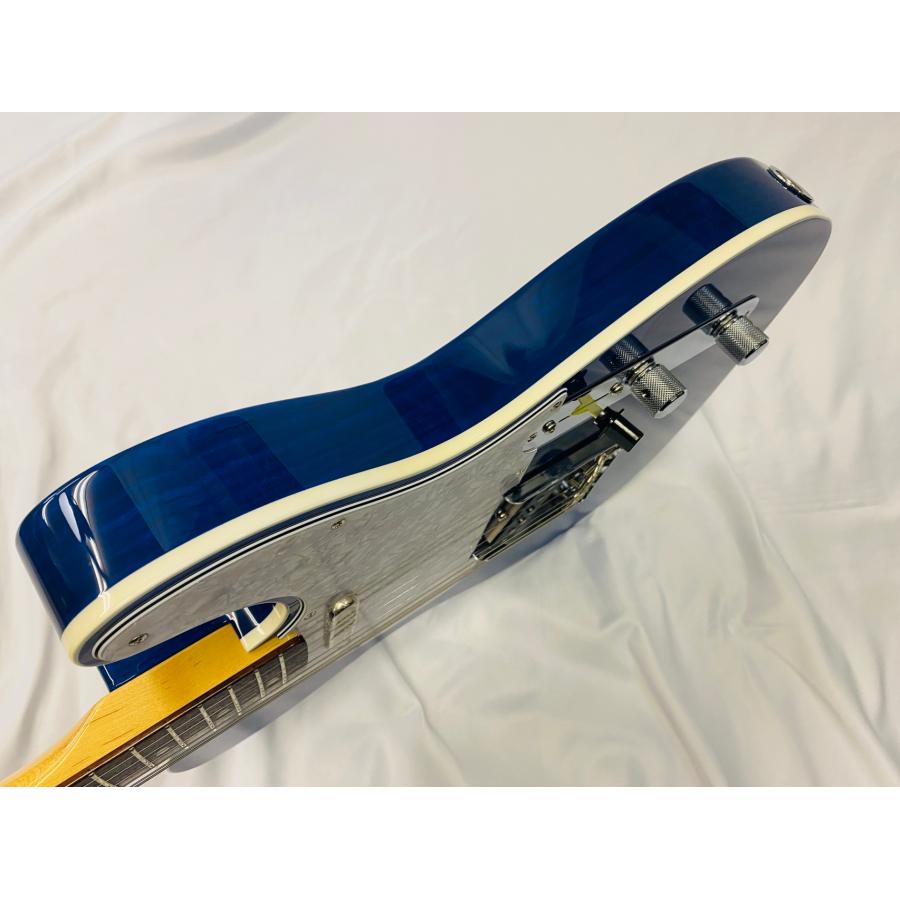 Fender ISHIBASHI FSR MIJ Traditional 60s Custom TL Quilted Maple Ash Back Translucent Blue フェンダー ジャパン テレキャスターの画像