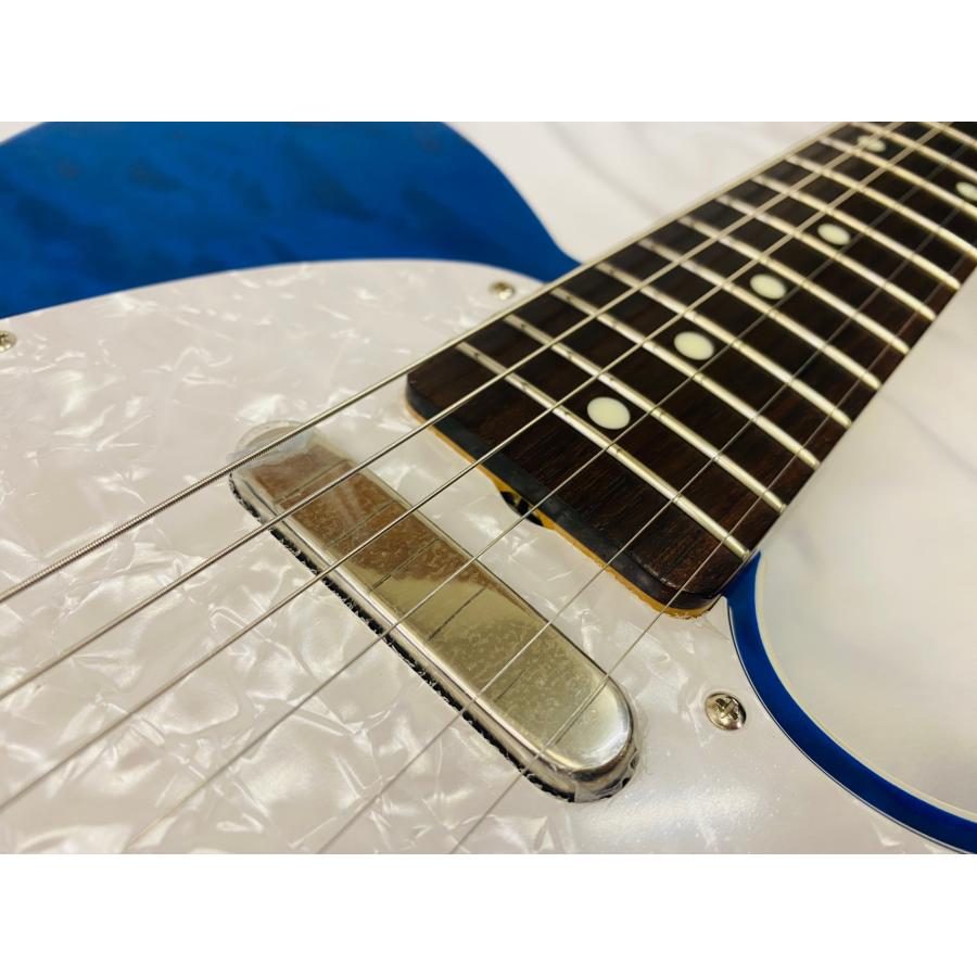 Fender ISHIBASHI FSR MIJ Traditional 60s Custom TL Quilted Maple Ash Back Translucent Blue フェンダー ジャパン テレキャスターの画像