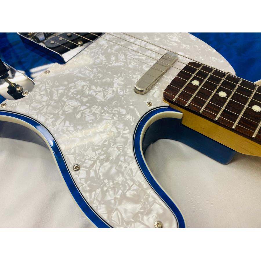 Fender ISHIBASHI FSR MIJ Traditional 60s Custom TL Quilted Maple Ash Back Translucent Blue フェンダー ジャパン テレキャスターの画像