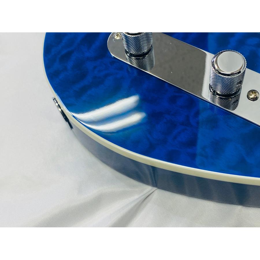 Fender ISHIBASHI FSR MIJ Traditional 60s Custom TL Quilted Maple Ash Back Translucent Blue フェンダー ジャパン テレキャスターの画像