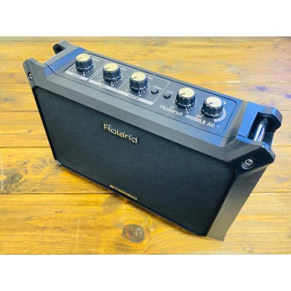 Roland MOBILE AC / Acoustic Guitar Amplifier ローランド ギター・アンプ マイク接続可能 電池駆動