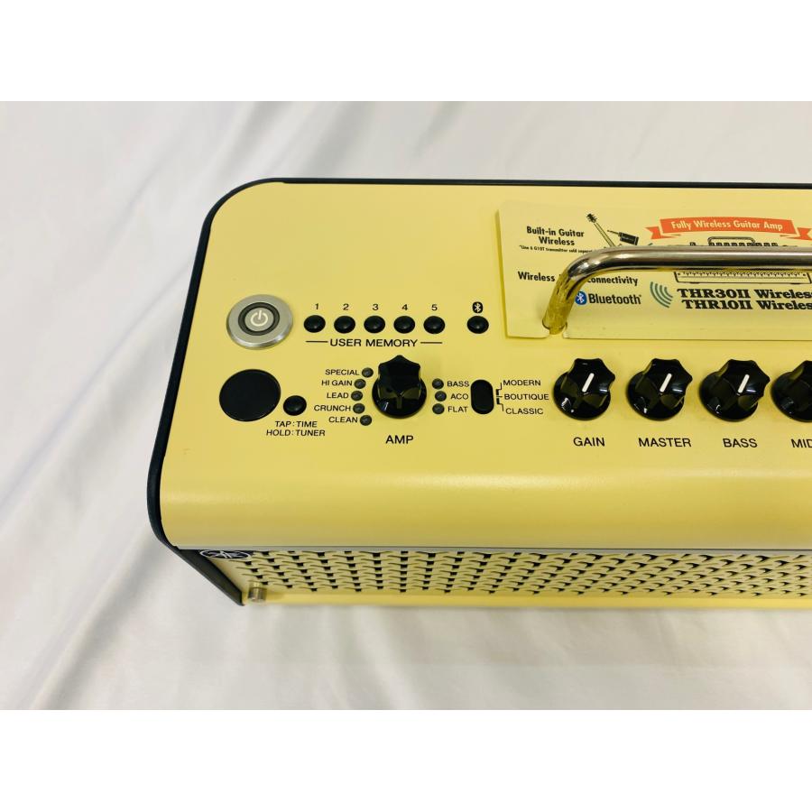 ヤマハ ギターアンプ 中古 YAMAHA THR30II Wireless LINE6 RELAY G10T II ライン6 トランスミッターセット 音作りも演奏もこれ1台で完結の画像