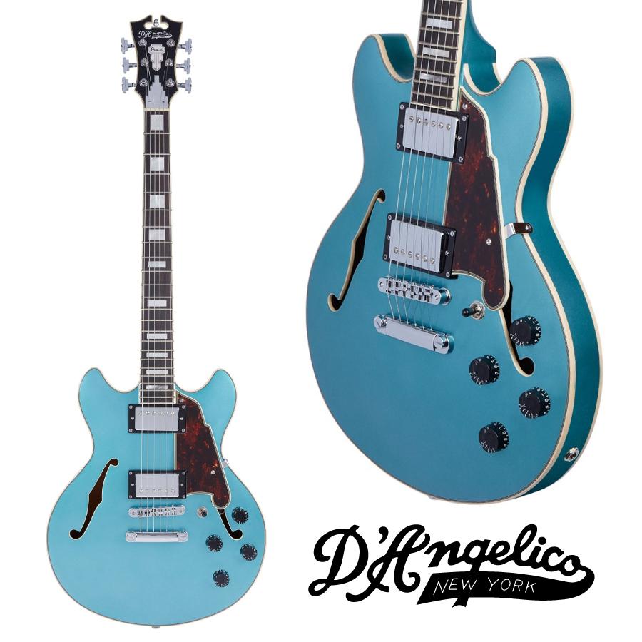 D'Angelico Premier Mini DC -Ocean Turquoise-《エレキギター