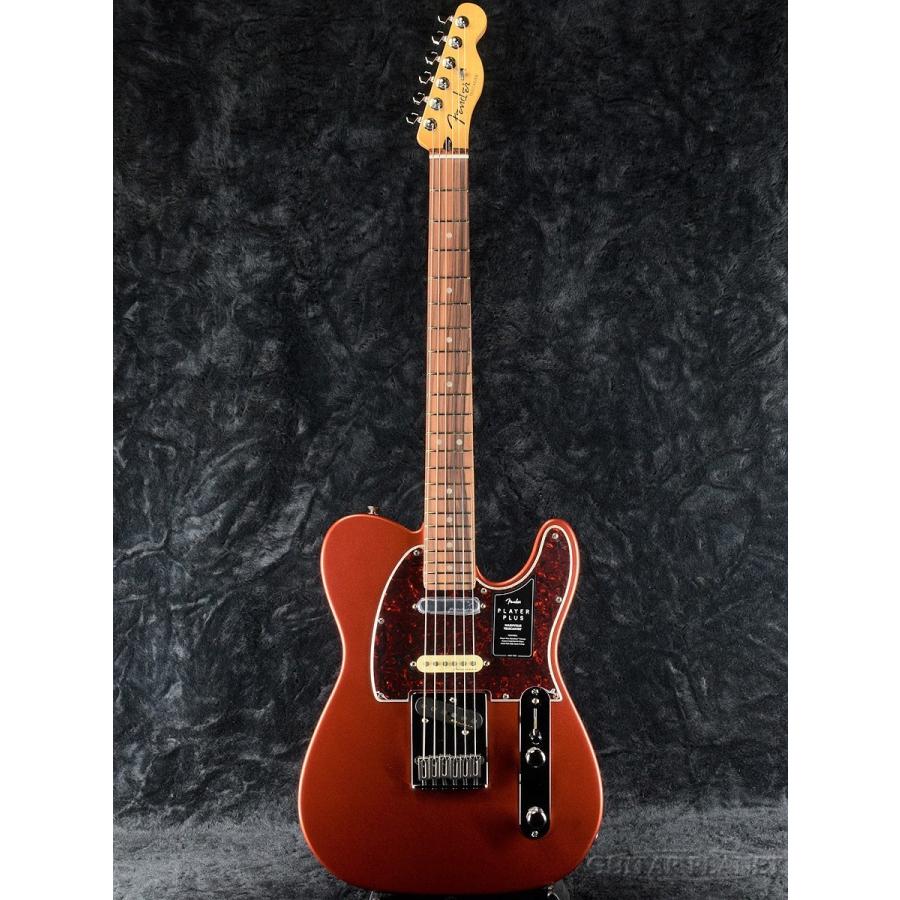 Fender Mexico Player Plus Nashville Telecaster -Aged Candy Apple Red / Pau Ferro-《エレキギター》