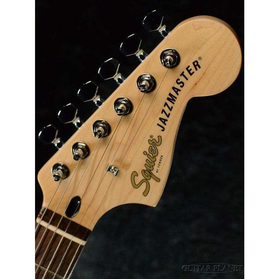 Squier Affinity Series Jazzmaster -Lake Placid Blue / Laurel- │ レイクプラシッドブルー Bridge ， Affinity Series Single Coil Finish with mm Neck Position Squier Laurel Gloss Urethane Indian 5” Ply Black White Ceramic Master Plastic