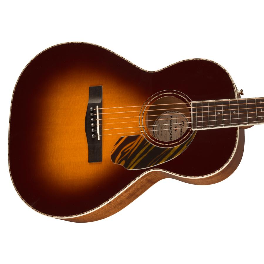 Fender PS-220E Parlor Ovangkol Fingerboard - 3-Tone Vintage Sunburst -《アコギ》｜guitarplanet｜03