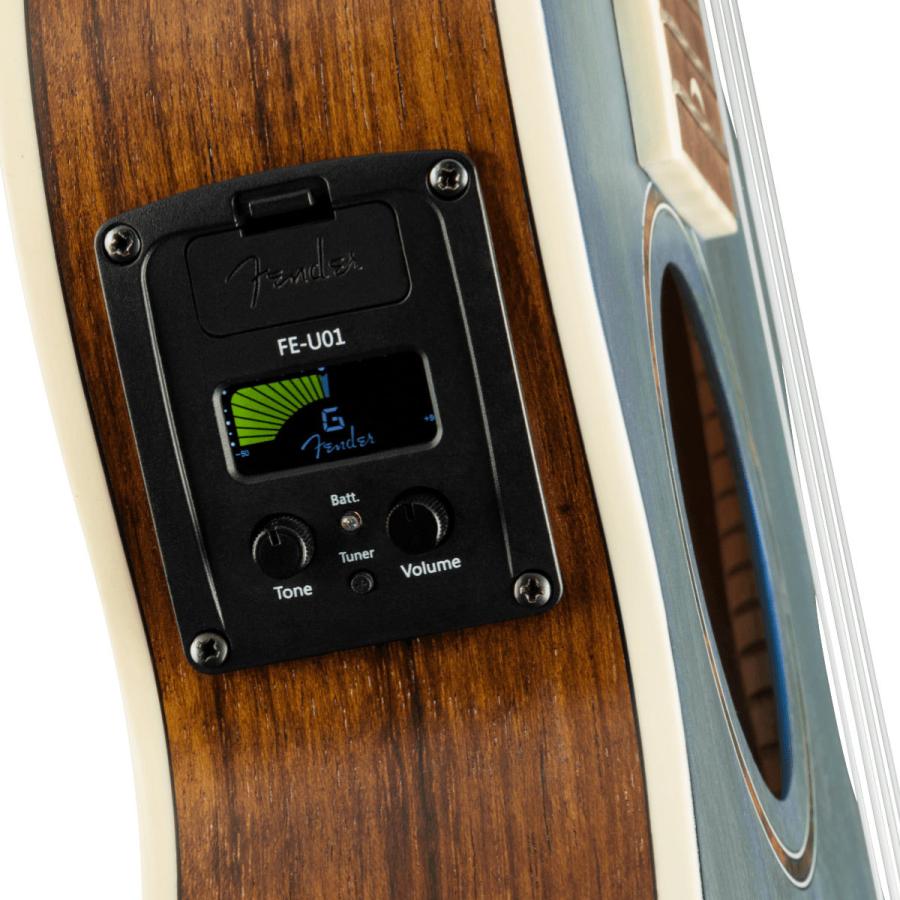 Fender Dhani Harrison Ukulele Turquoise│ テナーウクレレ《ウクレレ》 0971752197