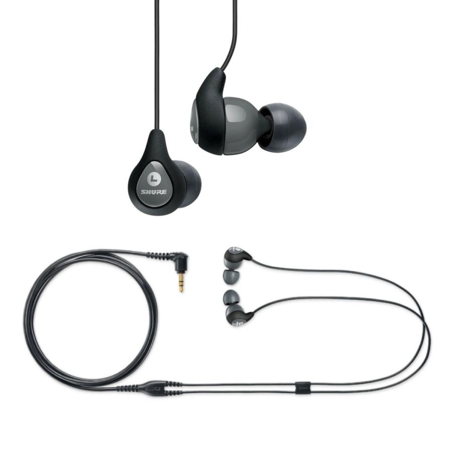 SHURE（シュア） SHURE SE112-GR-A (Gray) エントリーモデル │ 高遮音