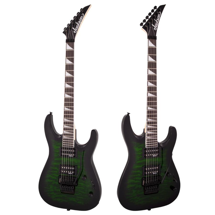 Jackson JS Series Dinky Arch Top JS32Q DKA - Transparent