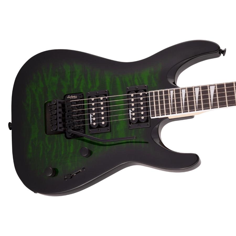 Jackson JS Series Dinky Arch Top JS32Q DKA - Transparent