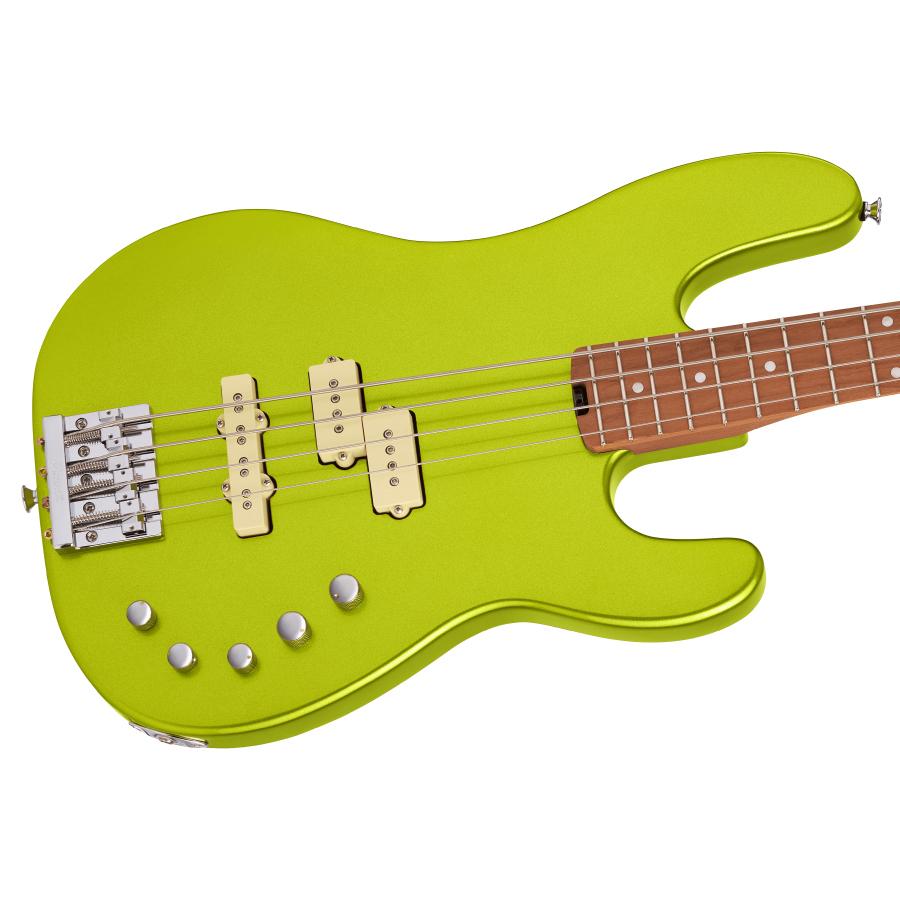 CHARVEL Charvel Pro-Mod San Dimas Bass PJ IV - Lime Green Metallic