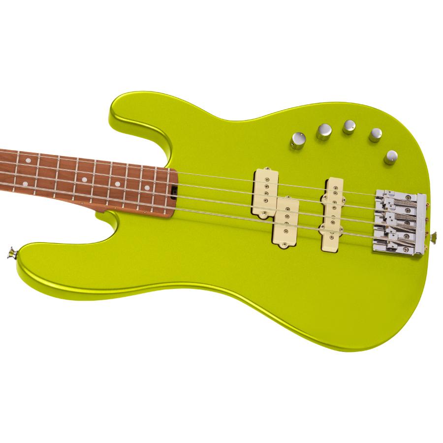 charvel ベース CHARVEL Charvel Pro-Mod San Dimas Bass PJ IV - Lime Green Metallic