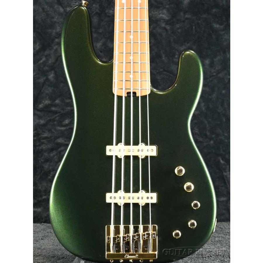 Charvel Pro-Mod San Dimas Bass JJ V Caramelized -Lambo Green