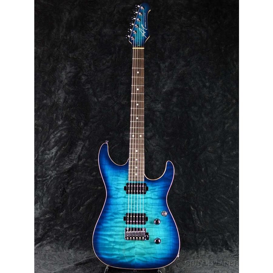 Addictone Arena Quilt Maple Top / QTR Maple Neck -Planet Blue Burst-【3.42kg】  《エレキギター》｜guitarplanet