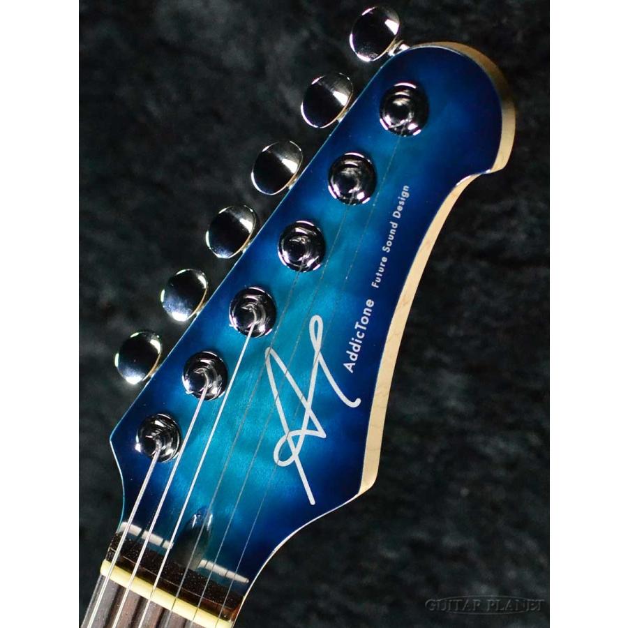 Addictone Arena Quilt Maple Top / QTR Neck -Planet Blue Addictone Arena Quilt Maple Top / QTR Neck -Planet Blue