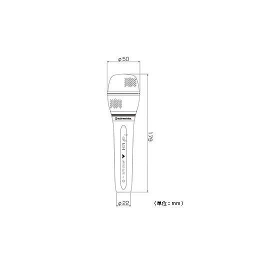 audio-technica AE3300 │ ハンドヘルドマイクロホンの画像