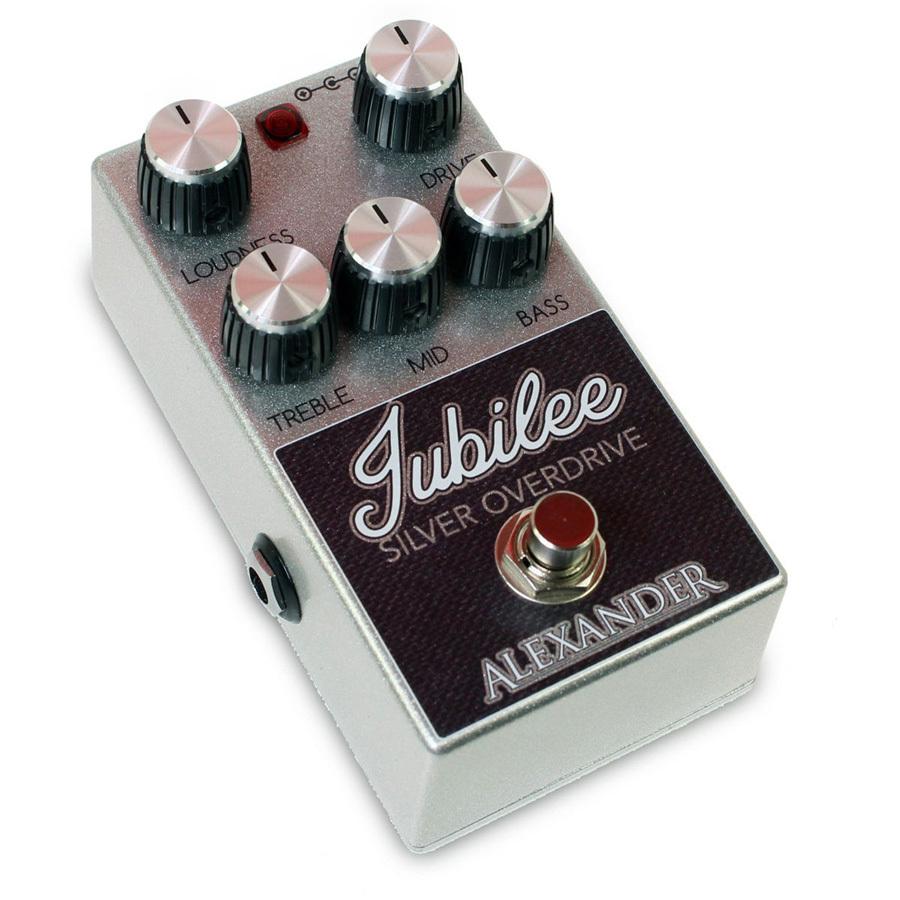 ギター ALEXANDER Jubilee Silver Overdrive Alexander Pedals Jubilee Silver Overdrive 【オーバードライブ