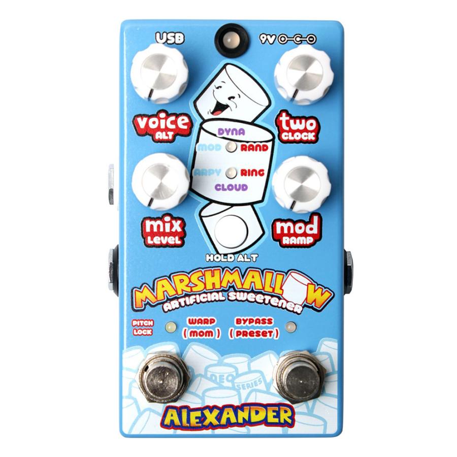 ALEXANDER MARSHMALLOW ピッチシフター 美品 Alexander Pedals Marshmallow《ピッチシフター》《エフェクター