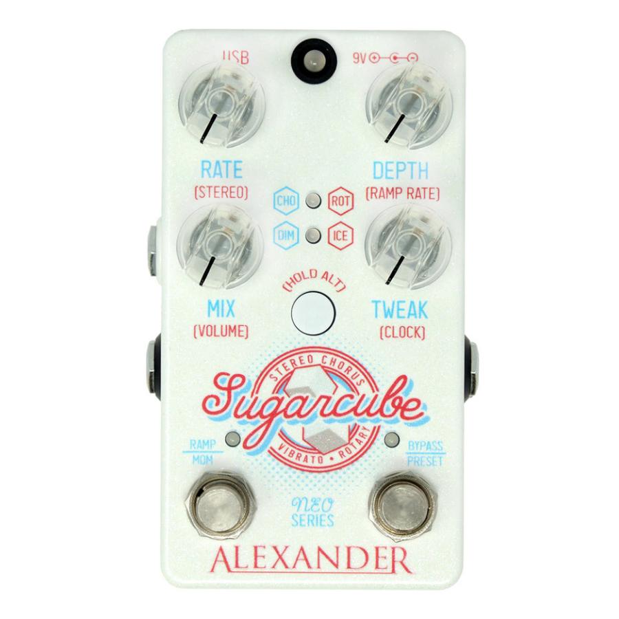 Alexander Sugarcube コーラスエフェクター Alexander Pedals Sugarcube《コーラス/ビブラート》《エフェクター