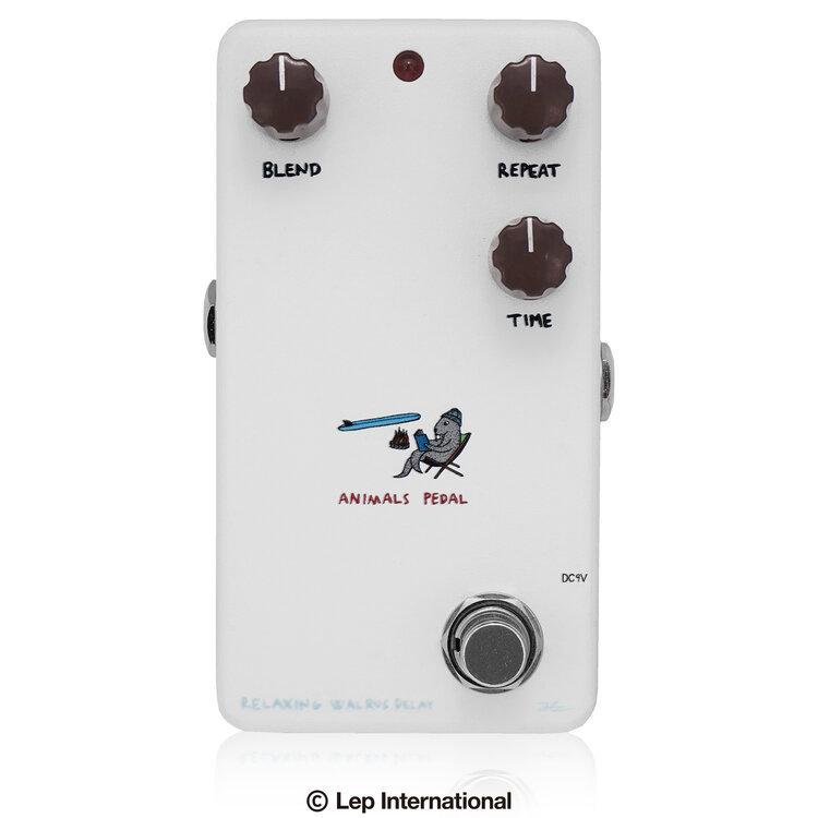 Animals Pedal Relaxing Walrus Delay【引き延ばし】《エフェクター》 楽器、手芸、コレクション-ギター