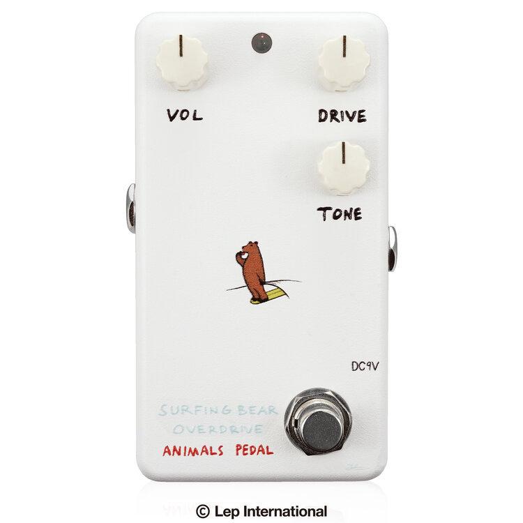 Animals Pedal Surfing Bear Overdrive 【厚地の外套運転】 《エフェクター》 ギター-楽器、手芸、コレクション-ギターエフェクター