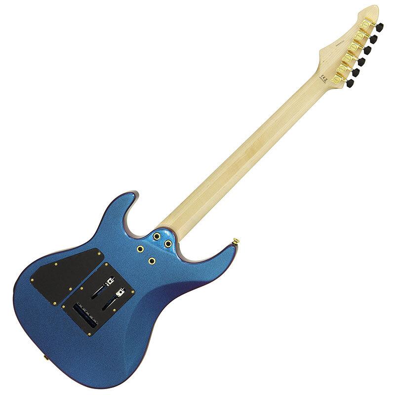 限定カラー!!】Aria Pro II MAC-CC BLPP(Blue/Purple)《エレキギター