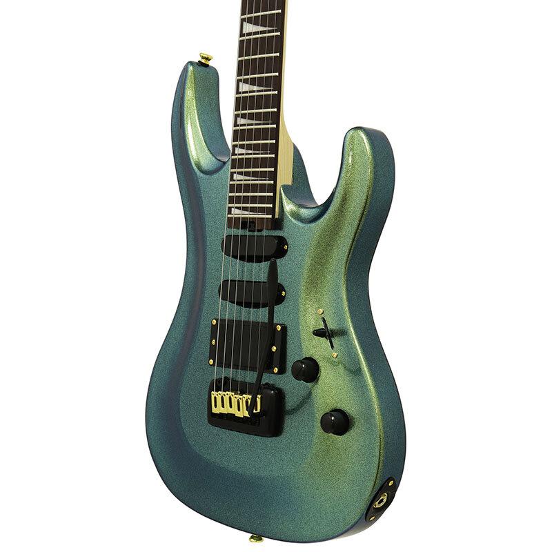 限定カラー!!】Aria Pro II MAC-CC GRBL(Green/Blue)《エレキギター