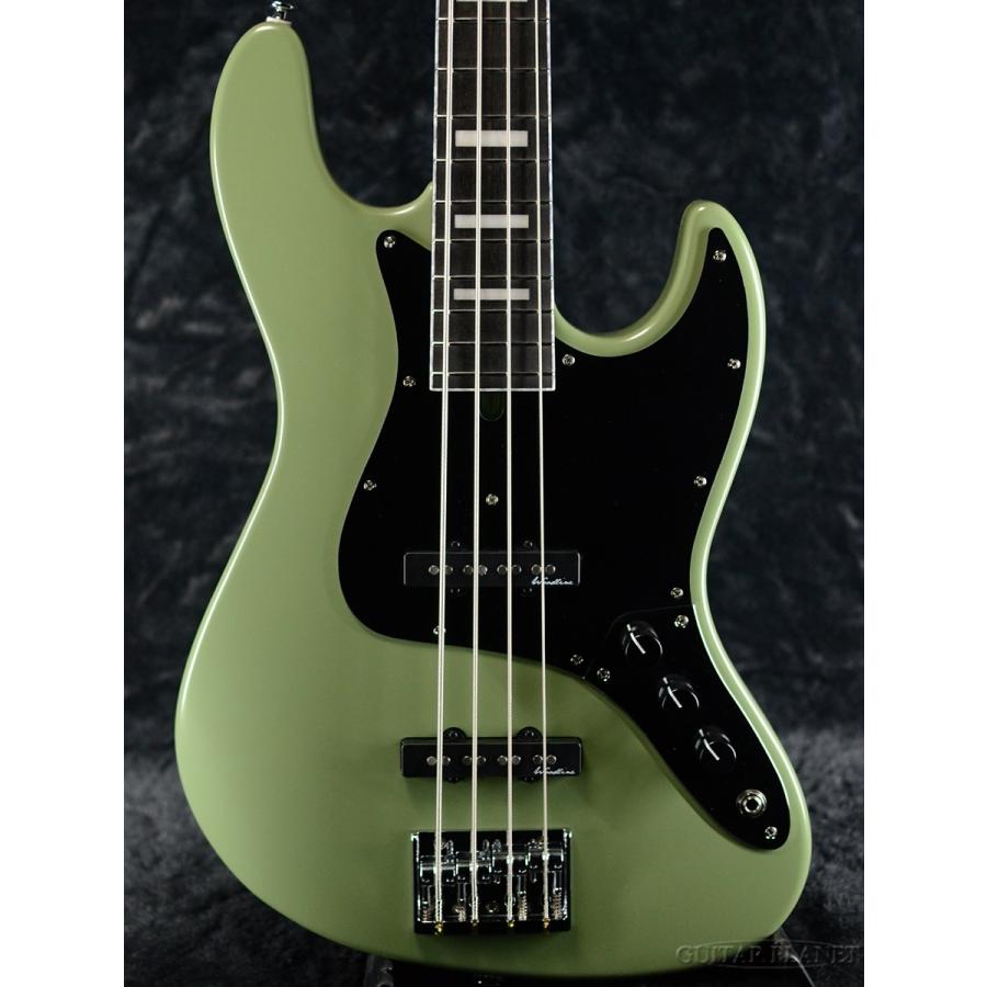 Bacchus WOODLINE 417 TBM/E -Olive Green Matte-《ベース》 : ギター