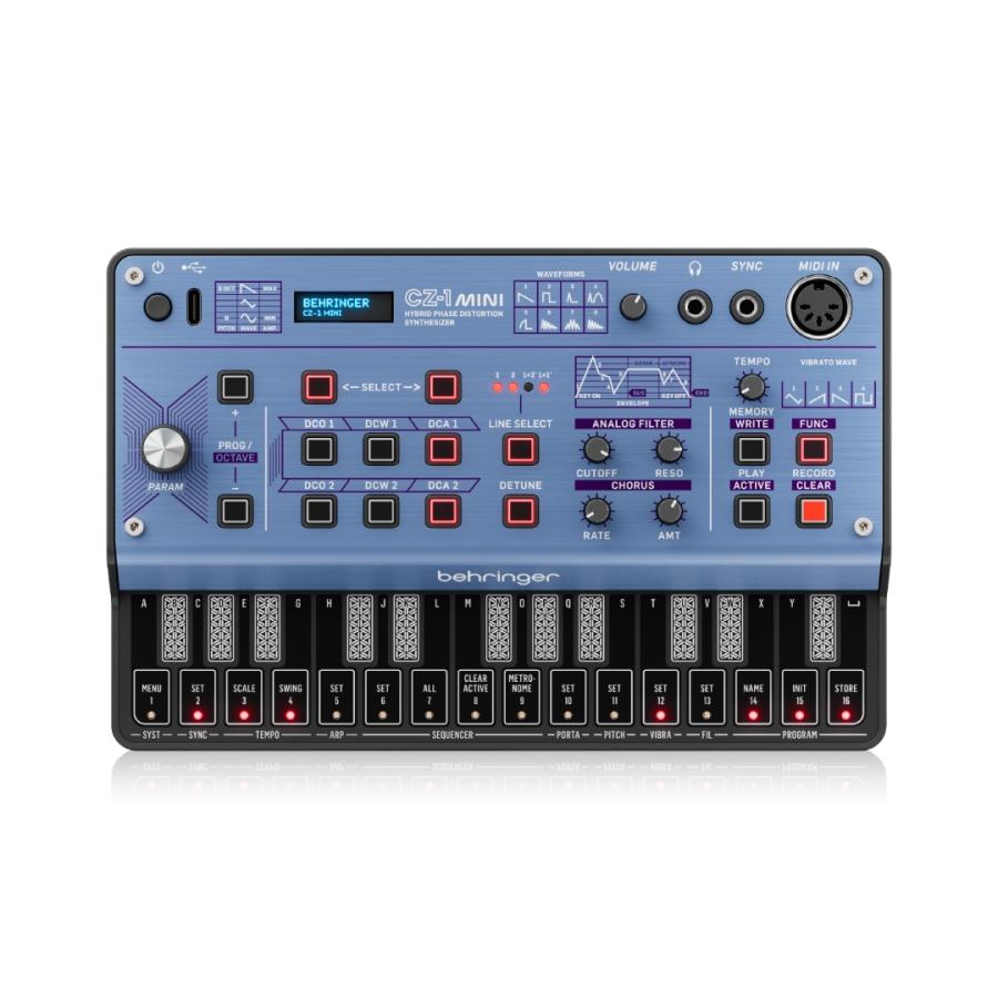 未使用品！Behringer CZ-1 Mini ハイブリッドシンセサイザー behringer / CZ-1 MINI 新品 3ボイスハイブリッドフェイズ