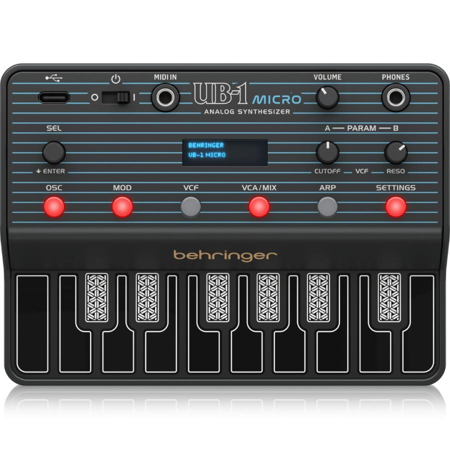 behringer / UB-1 MICRO 新品 ポータブルアナログシンセサイザー