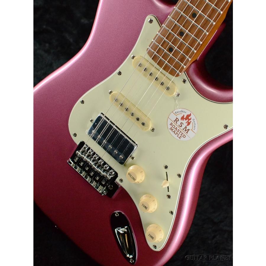 【美品】Bacchus BST-2-RSM/M BGM (バーガンディ) BST-2-RSM/M BGM (Bacchus / バッカス) エレキギター ストラト