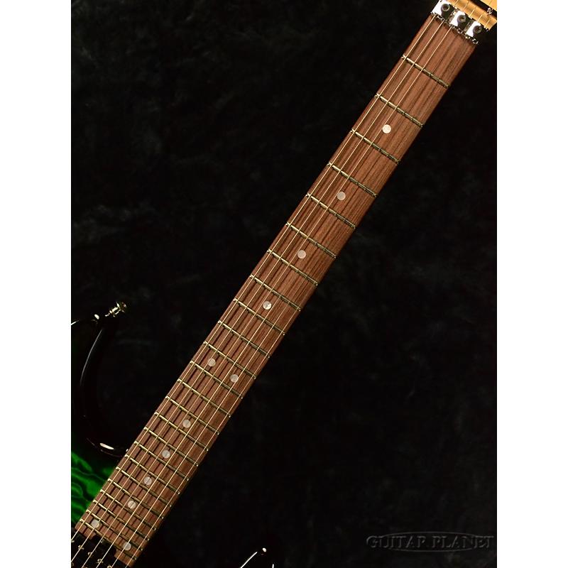 Charvel MJ SAN DIMAS STYLE 1 HSH FR PF QM Transparent Green