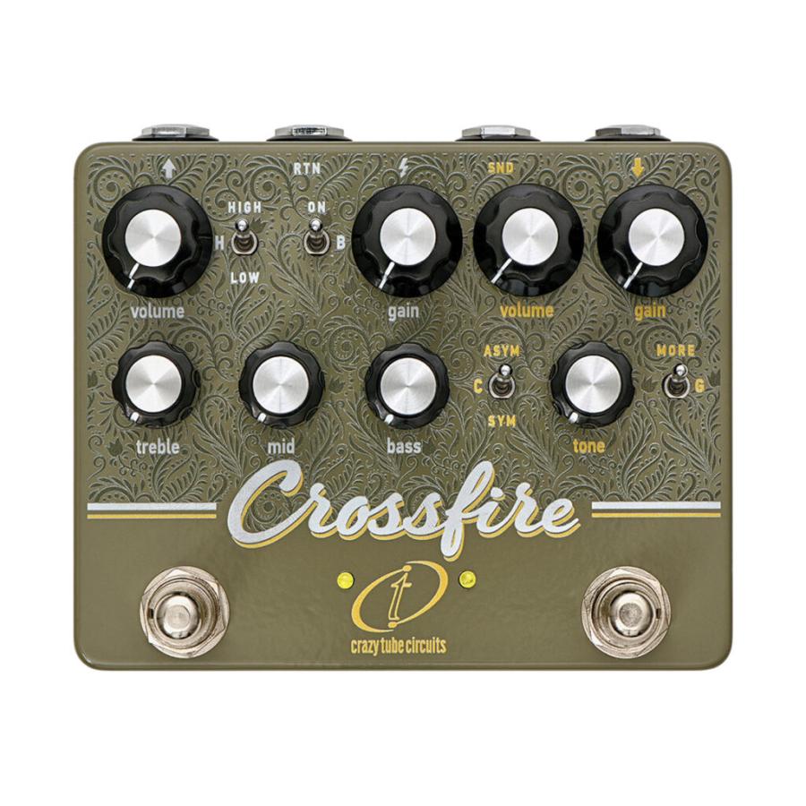 Crazy Tube Circuits Crossfire オーバードライブ Crazy Tube Circuits / Crossfire オーバードライブ《エフェクター