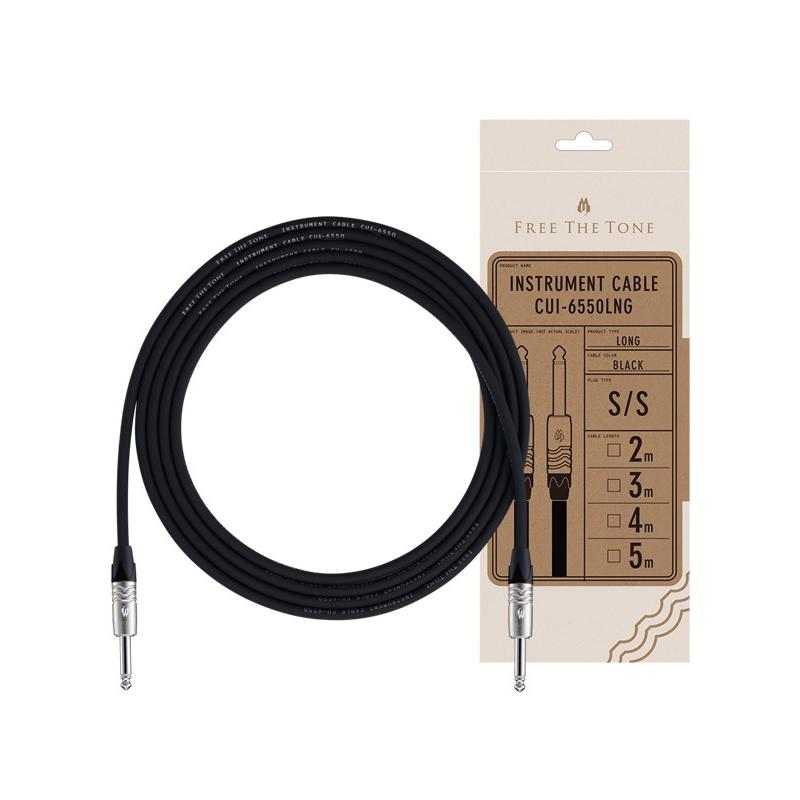 Free The Tone CUI-6550 LNG S/S 3.0m ギター、ベース用シールド