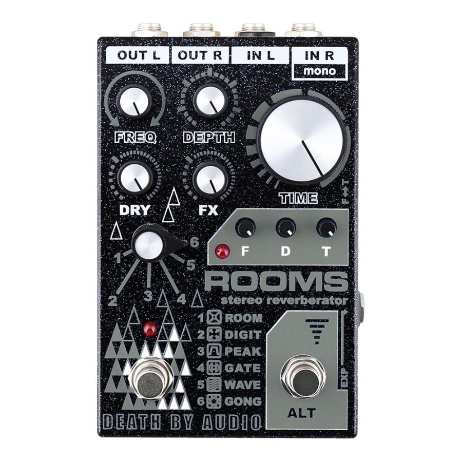 Death by Audio / ROOMS リバーブエフェクター Death By Audio ROOMS Stereo Reverberator ステレオリバーブ