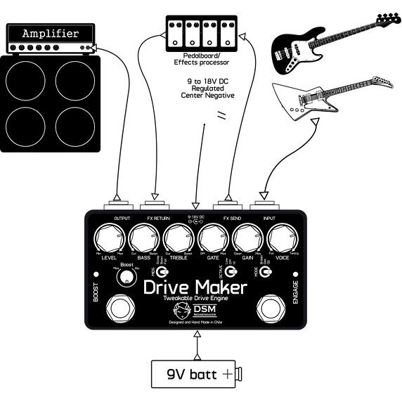 DSM Noisemaker Drive Maker オーバードライブ/ディストーション