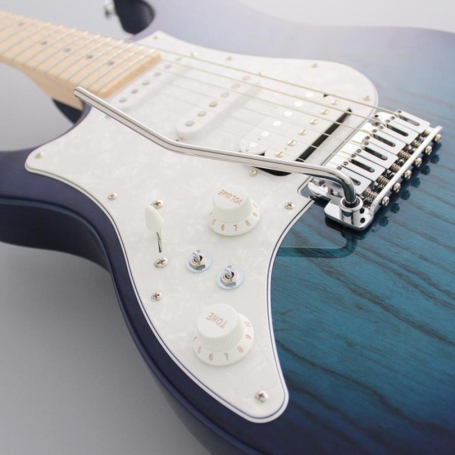 FUJIGEN EOS2-ASH-ML -SBB (See-Thru Blue Burst)-《エレキギター