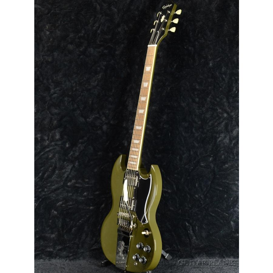 Epiphone SG Standard 61 Maestro Vibrola -Olive Drab Green-《エレキ