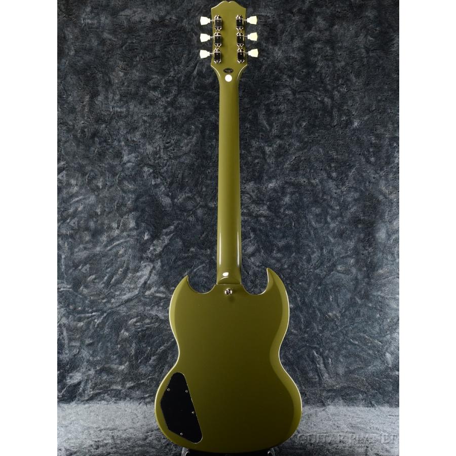 ⬜︎美品 Epiphone エピフォン SG Olive Drab Green Epiphone Exclusive SG Standard '61 Maestro Vibrola Electric