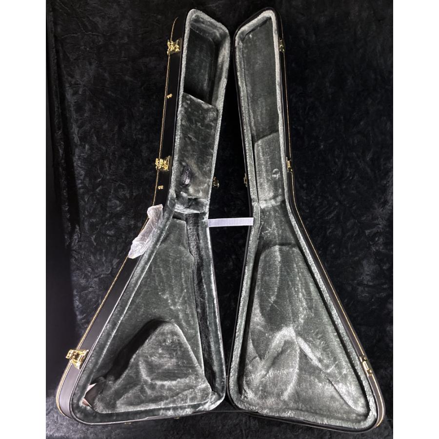 EPIPHONE Flying V58 Ebony純正ハードケース＋ギグバッグ EPIPHONE ( エピフォン ) Flying V Hard Case Black 送料無料