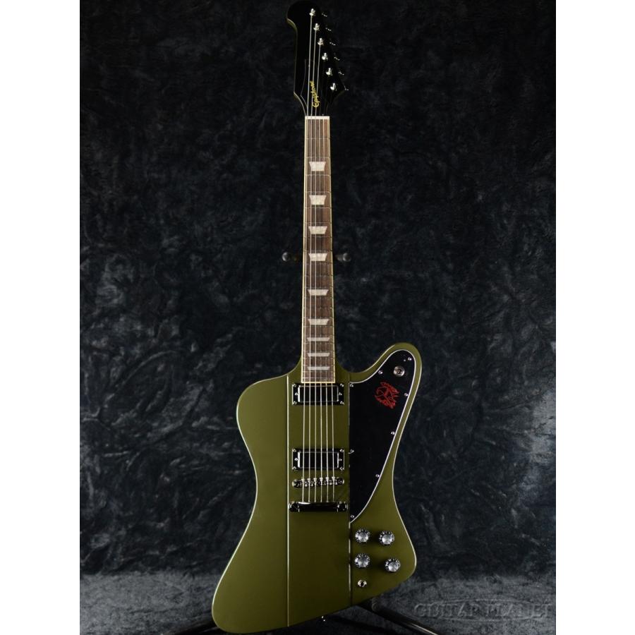 ギター Firebird (Olive Drab Green) Epiphone Exclusive Run Firebird Electric Guitar Olive Drab