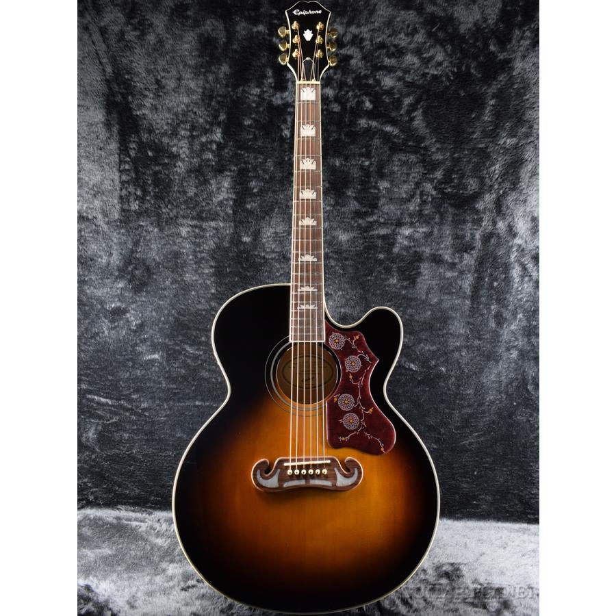 Epiphone J-200 EC Studio Vintage Sunburst《アコギ》 : ギター Epiphone J-200 EC Studio Vintage Sunburst《アコギ》 : ギター