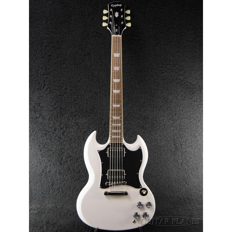 Epiphone SG ホワイト エレキギター Epiphone SG Custom Alpine White エレキギター エピフォン