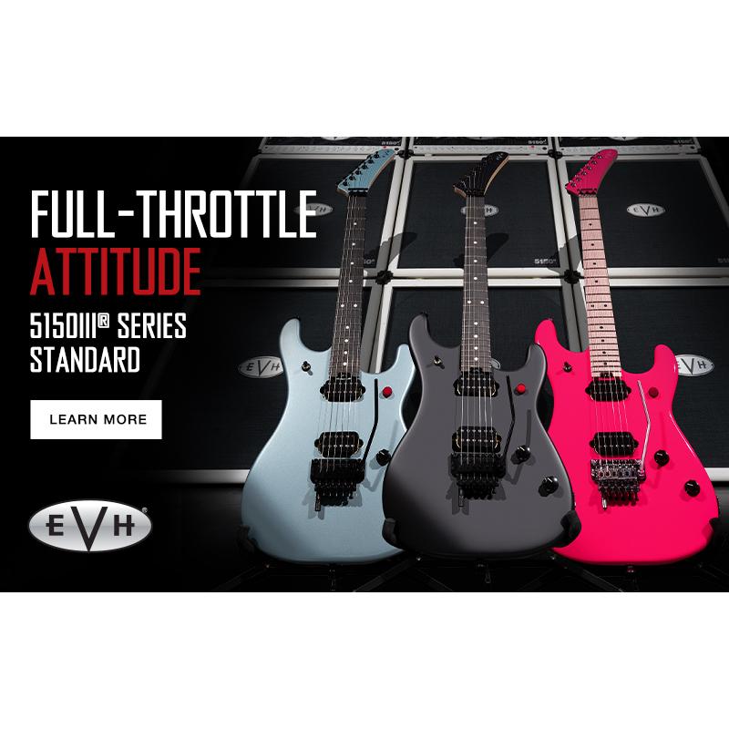 EVH 5150 Series Standard -Stealth Black / Ebony-《エレキ EVH 5150 Series Standard -Stealth Black / Ebony-《エレキ