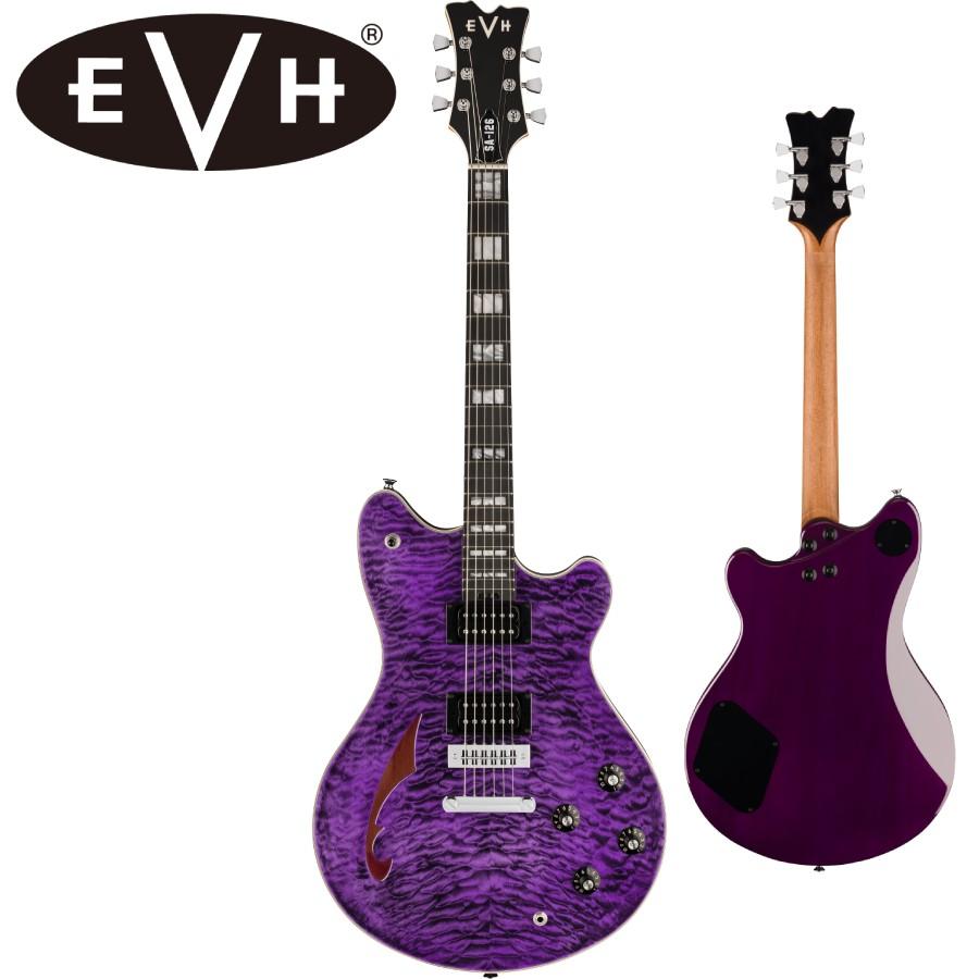 EVH SA-126 Special QM -Transparent Purple-《エレキギター